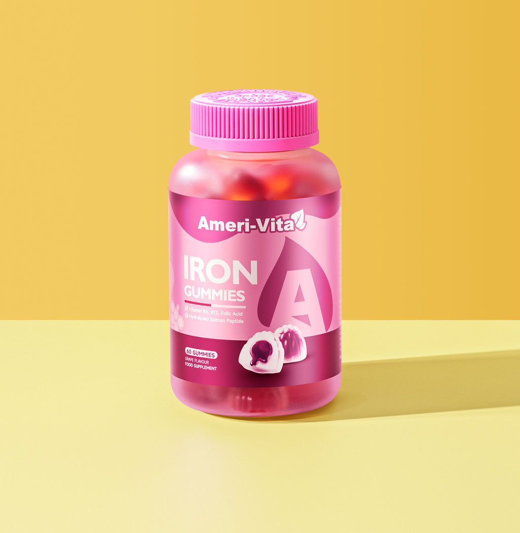 Ameri-Vita Fe+ Gummies x60 - Daily Iron Supplement